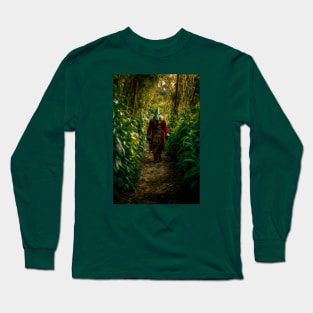 Jester In a Weed Garden Long Sleeve T-Shirt